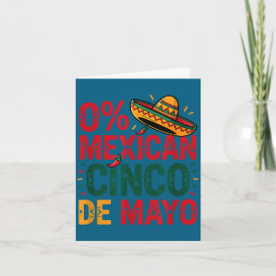 0% mexikanischer cinco de mayo fiesta sombrero lus karte