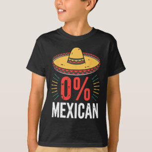 0 % mexikanisches Shirt Funny Men Cinco De Mayo So