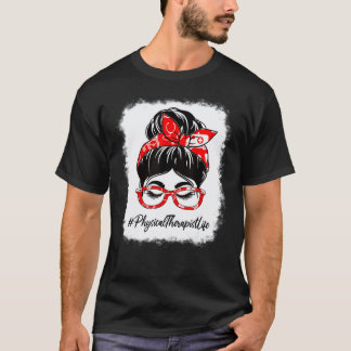 0 Physiotherapeut schmutziger gebleichter Dutt Ane T-Shirt