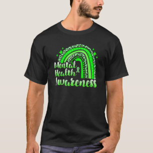 0 Psychische Gesundheitsaufklärung Im Mai Tragen W T-Shirt