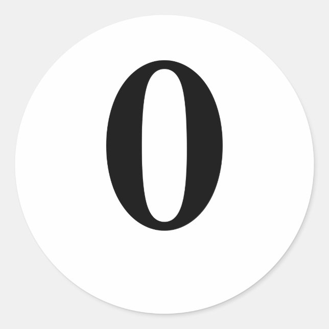 0 RUNDER AUFKLEBER (Vorderseite)