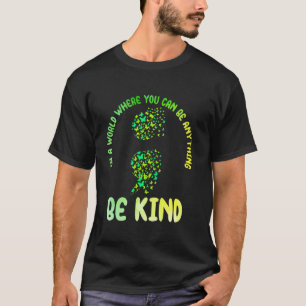 0 Sei nett Grüner Schmetterling Semikolon Psychisc T-Shirt