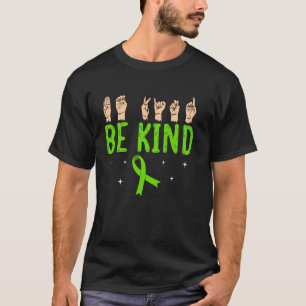 0 Sei nett Hand Gebärdensprache ASL Psychische Ges T-Shirt