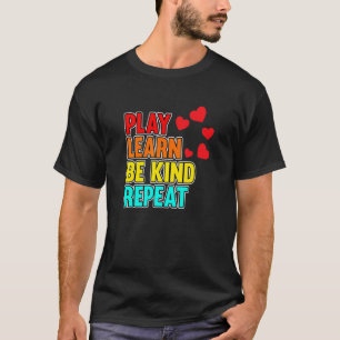 0 Spiel Lernen Freundlich sein Psychische Gesundhe T-Shirt