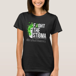 0 Stigmatisierung bekämpfen Psychische Gesundheit T-Shirt