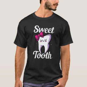 0 Zahn Süße Zahnärztin Zahnarzt Zähne Denta T-Shirt
