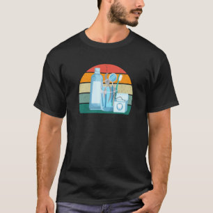 0 Zahn Zähne Bohrer Zunge Zahnfleisch zahnärztlich T-Shirt