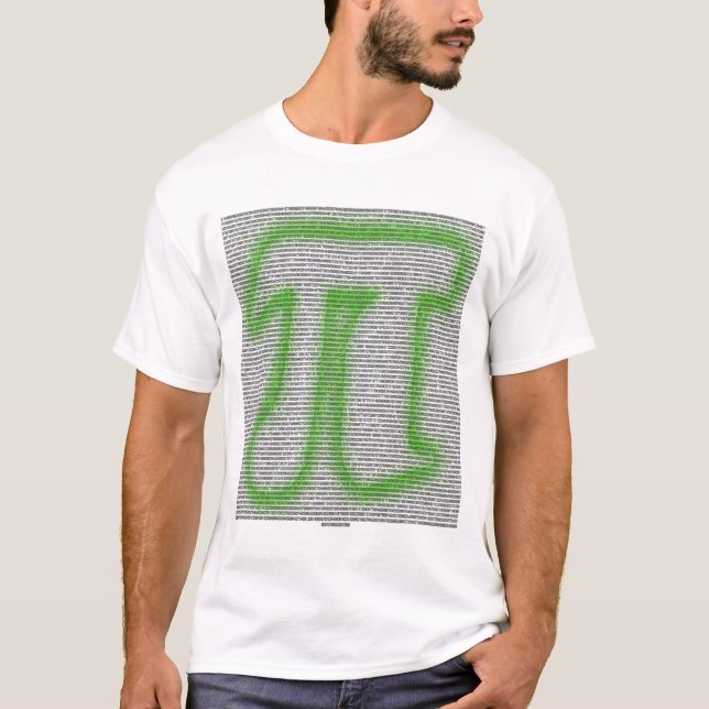 10000 Stellen PU T-Shirt (Vorderseite)