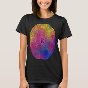 10000 Ziffern pi signieren Mathematik Nerd Pi Day T-Shirt