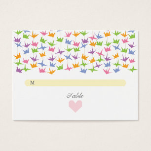1000 Hanging Origami Mariage de grues en papier