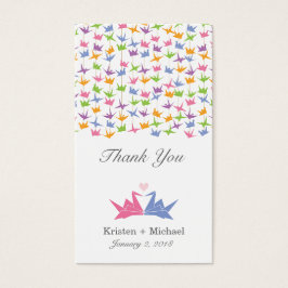 1000 Hanging Origami Paper Cranes Wedding