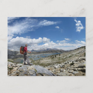 1000 Island Lake, Ansel Adams Wilderness, Sierra Postkarte