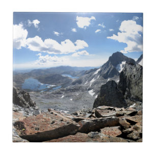 1000 Island Lake und Banner Peak vom Berg Davis Fliese