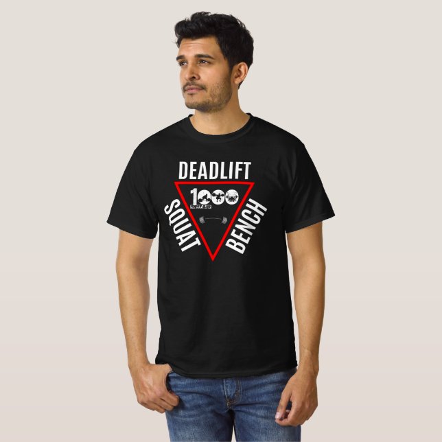 1000 LB Club Deadlift Squat Bench Sleeveless Shirt (Vorne ganz)