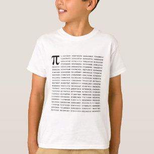 1000 Pi-Nummer  mathematisches Symbol T-Shirt