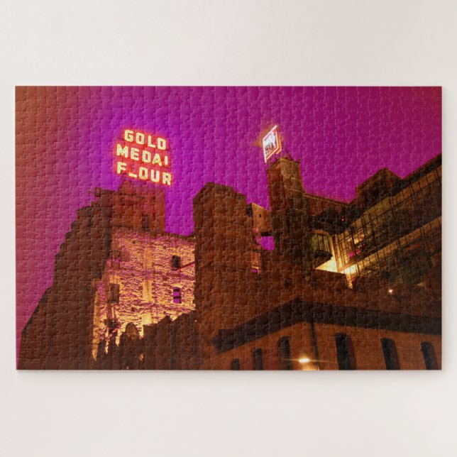 1000 pièces Mill City Jigsaw Puzzles (Horizontal)