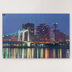 1000 pièces Minneapolis Skyline Jigsaw Puzzles