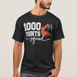 1000 Punkte Basketball Scorer High School T-Shirt