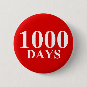 1000 Tage Button