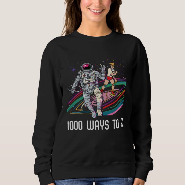 1000 Ways To Bi Bisexual Rainbow Pride Bisexuality Sweatshirt (Vorderseite)