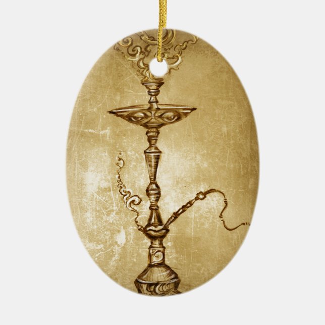 1001 Nächte Shisha Keramikornament (Vorne)