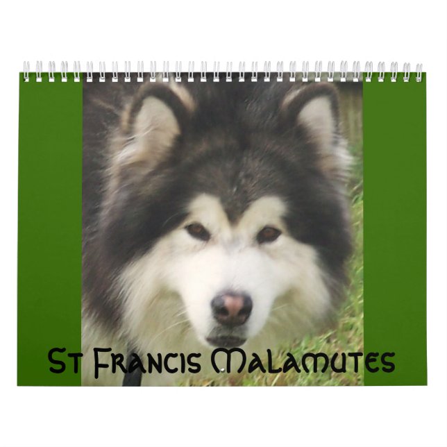 100_2382, St FrancisMalamutes Kalender (Titelbild)