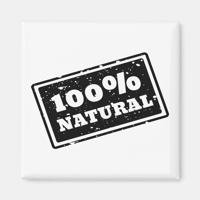 100% aimant naturel (Devant)