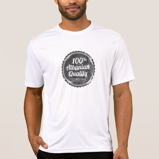 100% Albaner-Qualität T-Shirt (Vorderseite)