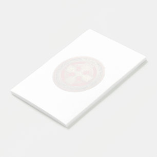 [100] Altes keltisches Sacred Gold Knot Cross Post-it Klebezettel