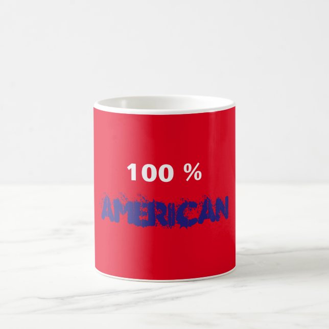 100 % amerikanische Tasse (Mittel)