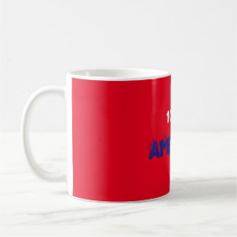 100 % amerikanische Tasse