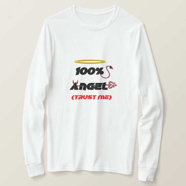 100% Angel (Trust Me) T-Shirt (Design vorne)