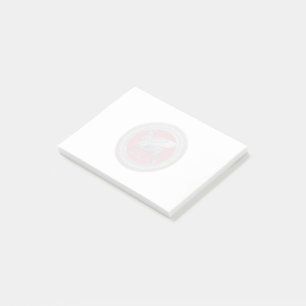 [100] Assyrian Winged Bull: Silver & Black Lamassu Post-it Klebezettel