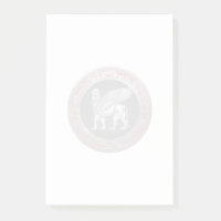 [100] Assyrian Winged Lion - Silver Lamassu