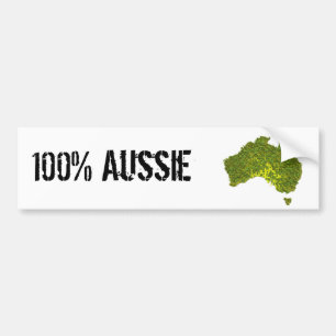 100% Australier-Autoaufkleber Autoaufkleber