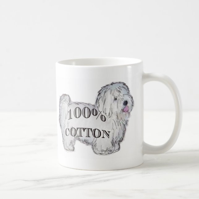 100% Baumwolle Kaffeetasse (Rechts)