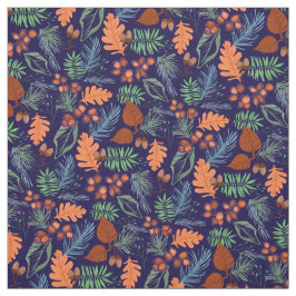 100% Baumwollgewebe in Fallblattmuster Stoff