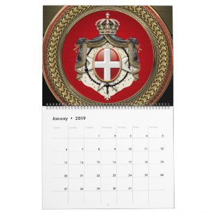 [100] Beschluss Maltas - SMOM-Wappen Kalender