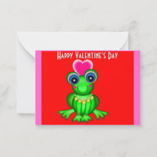 100 cartes de Valentine de Froggy
