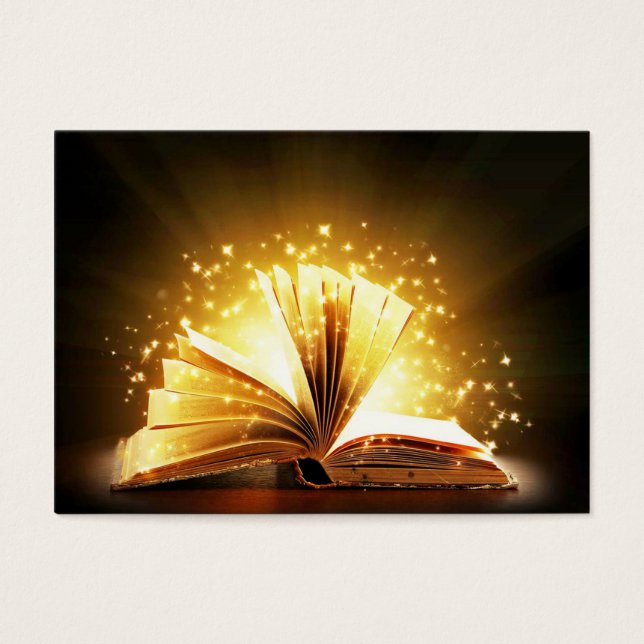 100 cartes de visite livre magique (Devant)