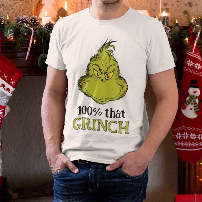 100% ce T-shirt Grinch (Créateur téléchargé)