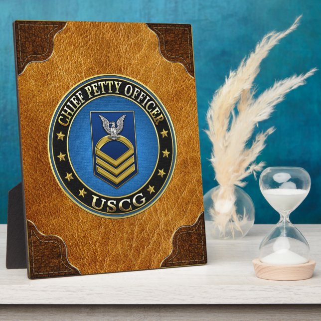 [100] CG: Chief Petty Officer (CPO) Fotoplatte (Seite)