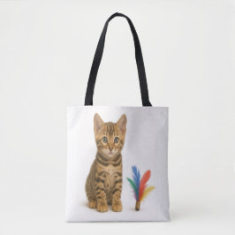 100% Chance auf Chaos - Bengalischer Kitten Stil Tasche
