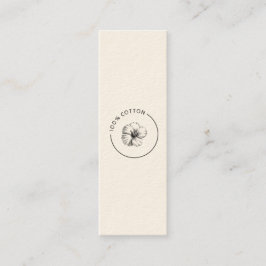 100% Cotton Vintag Blume Business Krawatte auf Tag