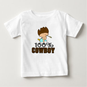 100 % Cowboy Baby T-shirt