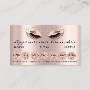 100 das Verabredungs-Erinnerungs-Karten-Make-up Visitenkarte