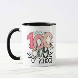 100 days of school celebration gift tasse