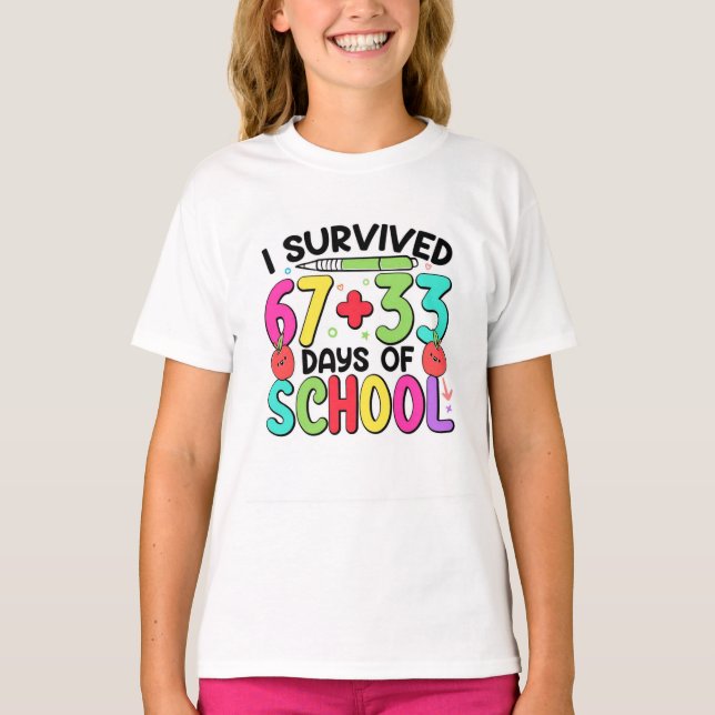 100 Days of School Shirt – 100th Day Celebration (Vorderseite)