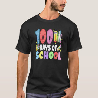 100 Days of School Shirt Teacher Student or Child 