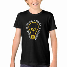 100 Days Of School Teachers Kids Lightbulb Idea